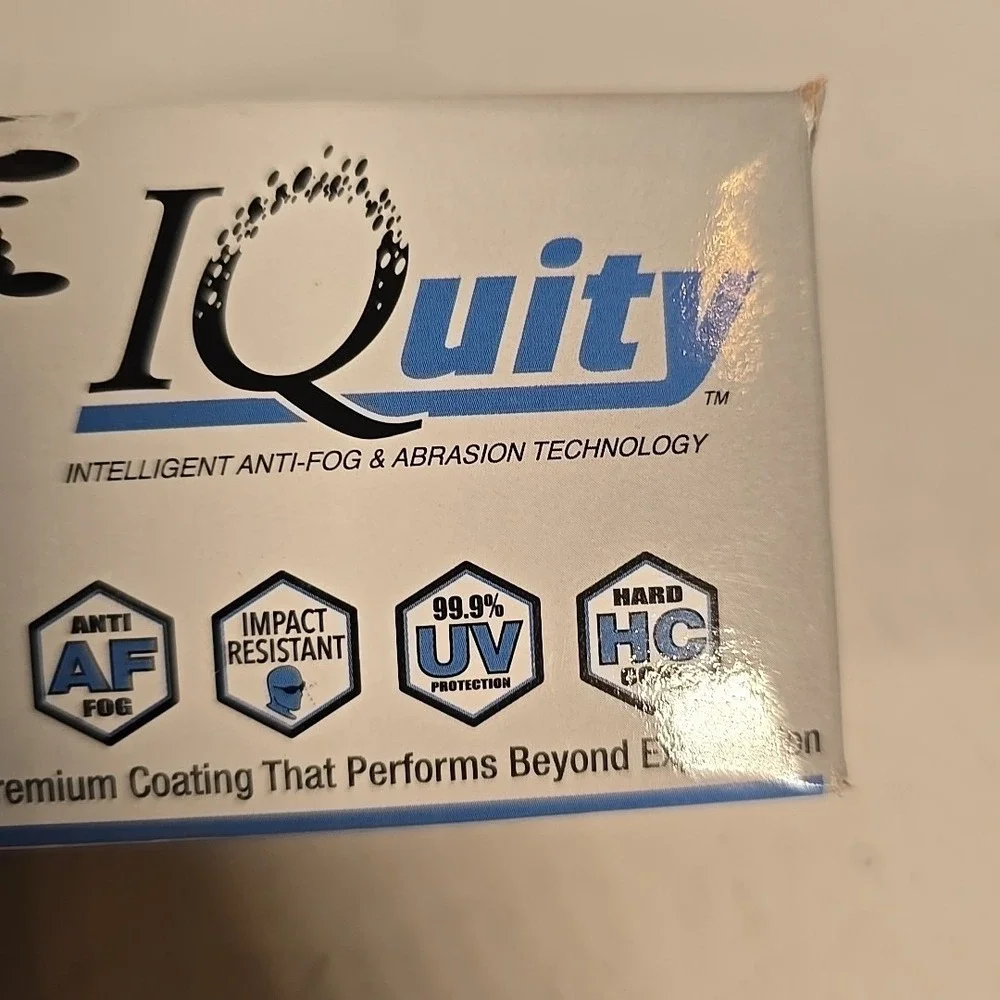 RADIANS IQUITY™ ANTI-FOG SAFETY‎ GLASSES - SMOKE LENS